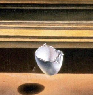 Высокие отношения: 9 примечательных деталей картины «Атомная Леда» Сальвадора Дали