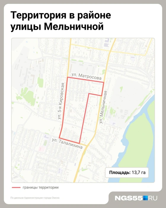 В отличие от других территорий, у локации на Мельничной есть границы  | Источник: Евгения Бикунова / Городские медиа 