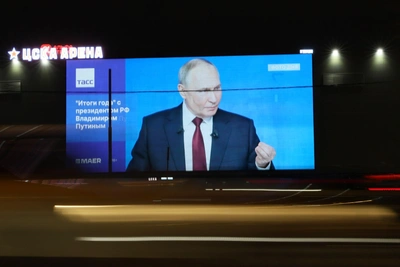 Пробки в Москве после прямой линии Путина: где перекрыли