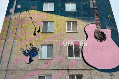 В Уфе закрасили мурал Земфиры