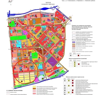 Это старый проект планировки 2025 года. В нем частный сектор был отнесен к многоэтажной застройке | Источник: мэрия Новосибирска
