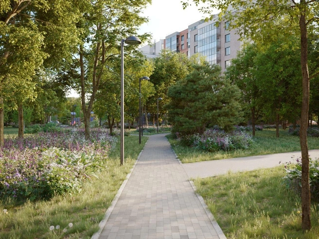 Общедоступный парк и два сквера Группа Аквилон подарит городу | Источник: Группа Аквилон