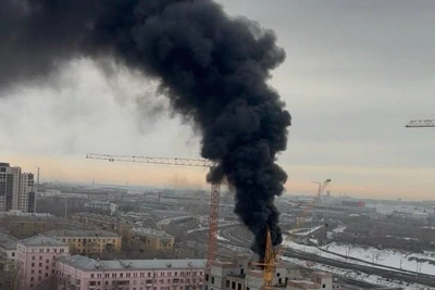 Названа причина пожара на крыше ЖК «Меридиан»