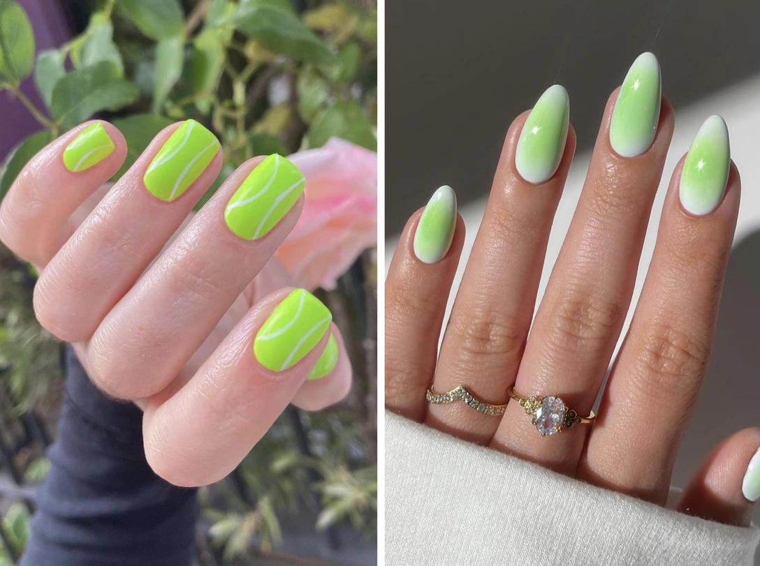 Маникюр в стиле теннискор: 10 ярких идей для длинных и коротких ногтей | marieclaire.ru