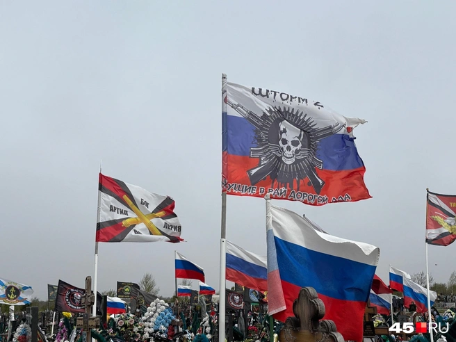 Общественники просят благоустроить участок кладбища, где хоронят погибших курганских военных | Источник: Кирилл Митин