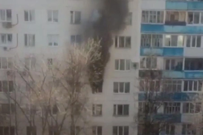 В результате пожара пострадали люди | ufa1.ru