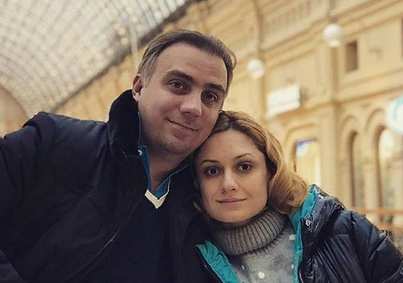 Карина Мишулина с мужем Иваном Коробовым
