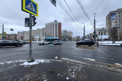 Светофоры не работают в центре Архангельска