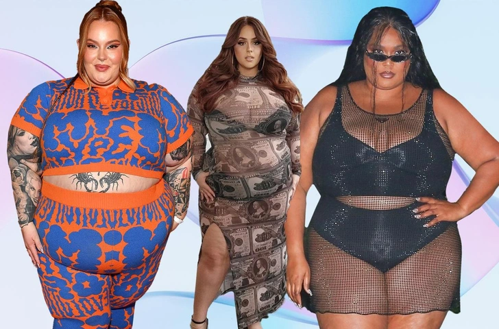 Никакого стеснения: 10 самых откровенных нарядов звезд plus-size в 2023 году