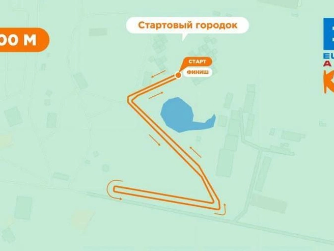 Для малышей приготовлена дистанция в 800 метров | Источник: пресс-службе Администрации города Екатеринбург
