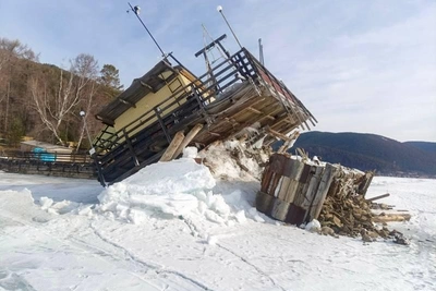 Ученые оценят ущерб причалу Лимнологического института на Байкале