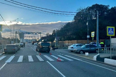 В Сочи на зебре насмерть сбили 74-летнюю женщину