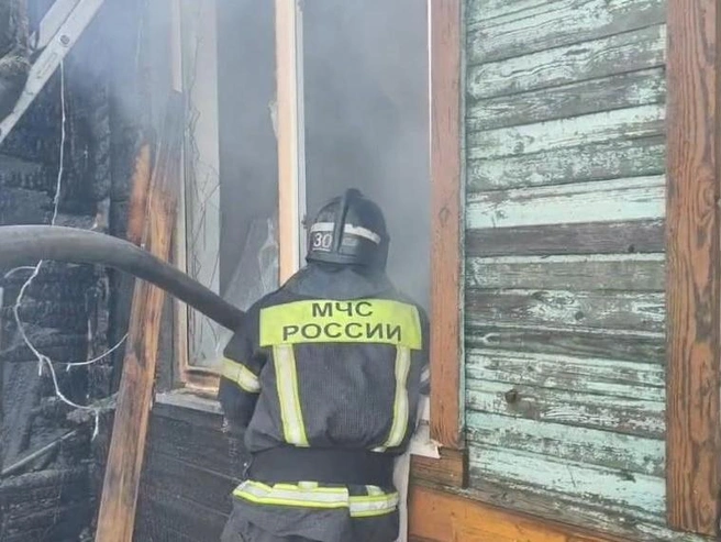 Люди спаслись из горящих зданий самостоятельно  | Источник: ГУ МЧС по Нижегородской области 