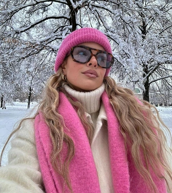 Зимние образы могут быть стильными и красивыми&nbsp;— при желании | Источник: ru.pinterest.com