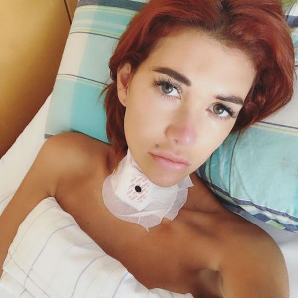 Николь поделилась фото сразу после операции