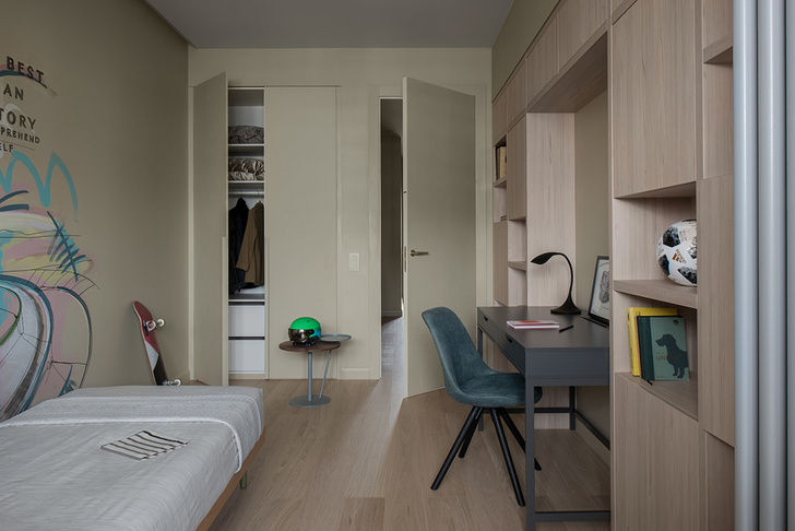 Уютный минимализм: московская квартира 150 м² (фото 21)