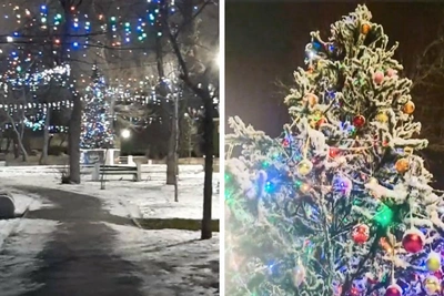 Толевый сияет: самарцы украсили окраину города