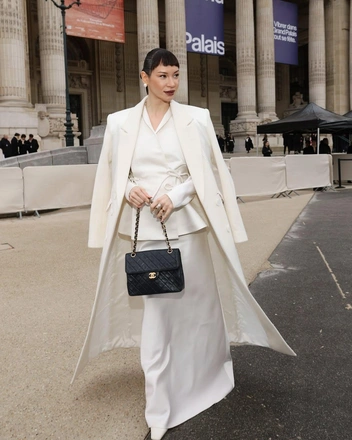 Ида Галич перед показом Chanel