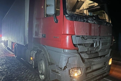 Фура сбила насмерть пешехода в Воронежской области 8 марта