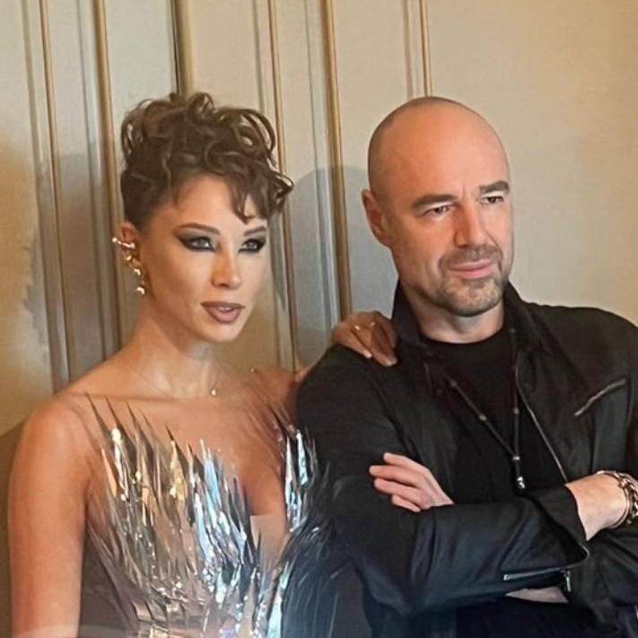 Полина Диброва впервые вышла в свет с Романом Товстиком