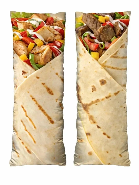 Дакимакура с шаурмой