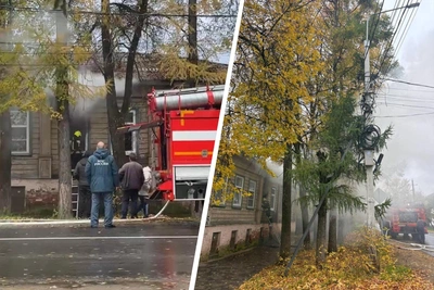 Пожар в Переславле-Залесском: один пострадавший