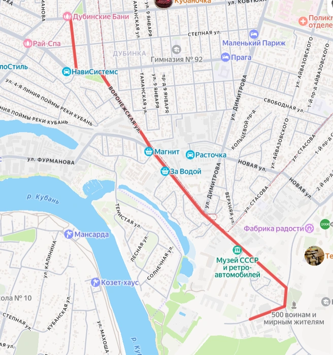 Все три участка на карте  | Источник: yandex.ru
