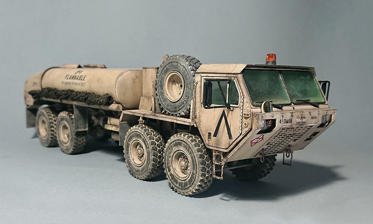 Потрясающие военные (и не только) модельки техники от российского моделиста