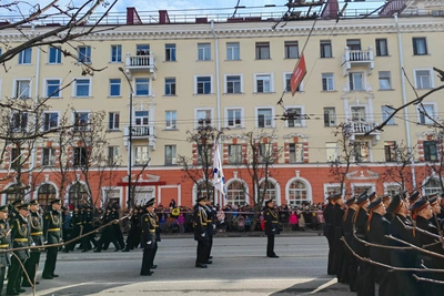 В Мурманске 4 мая ограничат движение из-за репетиции парада