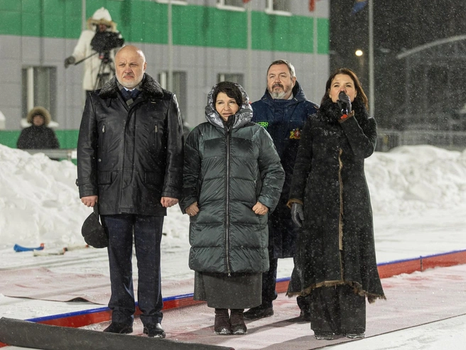 Торжественную церемонию посетили Александр Кожухарь, Андрей Зяблицев и Ольга Унгурян | Источник: «Хромпик»