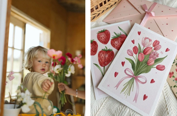 Открытка на 8 марта своими руками: 30+ идей, которые легко повторить | parents.ru