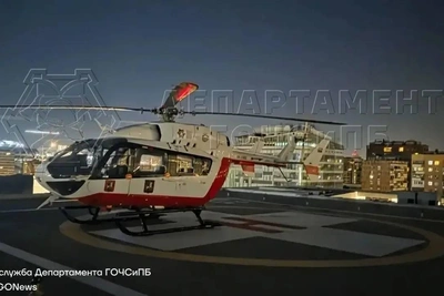 Крупное ДТП на МКАД: пострадавшую забрал вертолет
