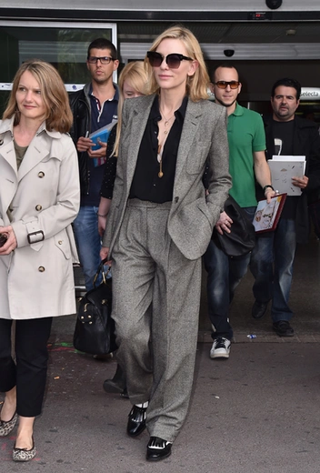 Кейт Бланшетт в Ницце, 6 мая | marieclaire.ru