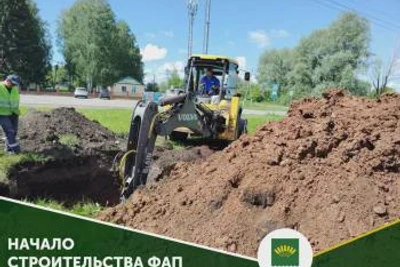 Строительство ФАП стартовало в Новом Барятино