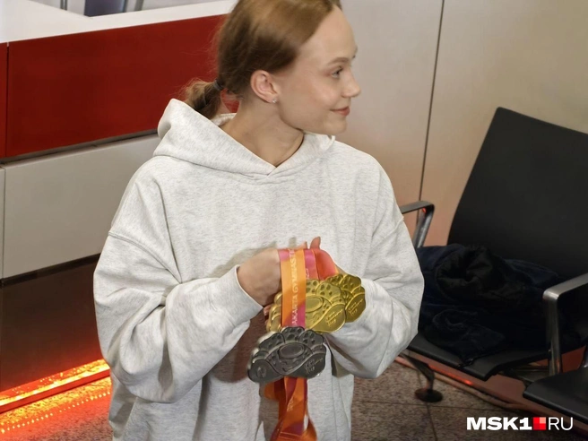 Самой статусной спортсменкой в российской заявке была 25-летняя Ангелина Мельникова | Источник: Дмитрий Бондарев / MSK1.RU