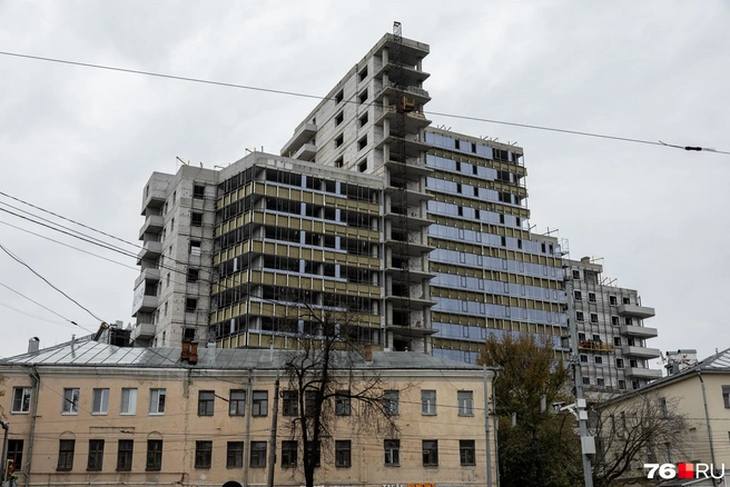 Высотка будет жилой | Источник: Александр Куренной / 76.RU 