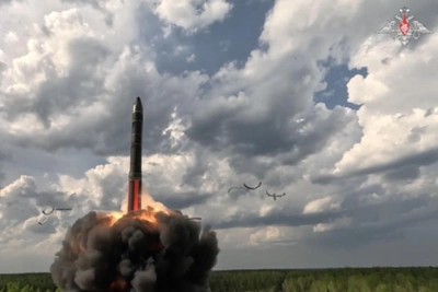 Видео пуска ракеты «Ярс» с космодрома Плесецк