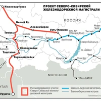 В России передумали строить Севсиб: карта ЖД-магистрали, которой не будет