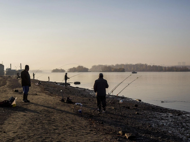Из-за осадков берега водоемов становятся скользкими | Источник: Густаво Зырянов / NGS.RU