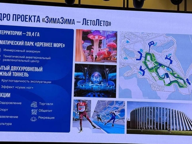 Термальный курорт будет выполнен в определенной тематической концепции. | Источник: Екатерина Бурлева / 72.RU