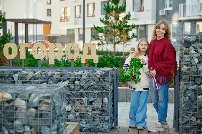 В «Домашнем» уже работают школа, детсады, магазины и кафе, готовится к сдаче фитнес-центр с бассейном | Источник: «Страна Девелопмент»