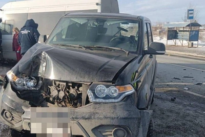 Столкновение автобуса и УАЗ на трассе в Самарской области