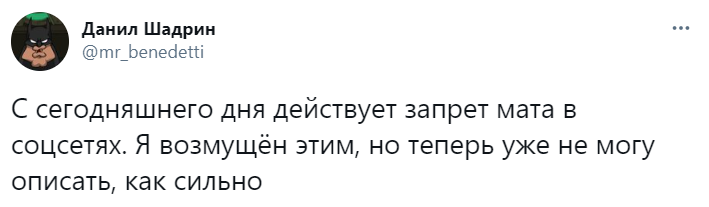 В России с первого февраля вступил в силу запрет на мат в соцсетях. Чем он нам всем грозит