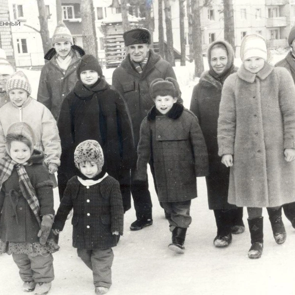 Семья Черепановых из Добрянки, 1991 год | Источник: Госархив Пермского края