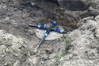 Капремонт водопровода в селе Октябрьское завершён