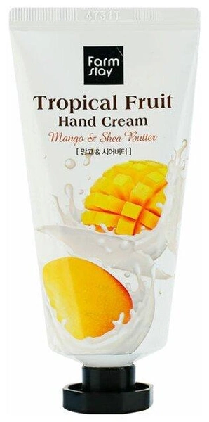 Farmstay Крем для рук Tropical Fruit Mango & Shea butter