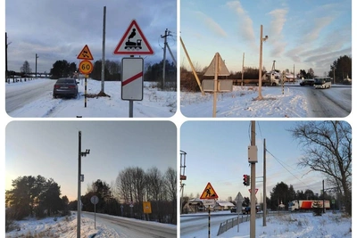 Cameras installed on dangerous railroad crossing in Nizhny Novgorod region