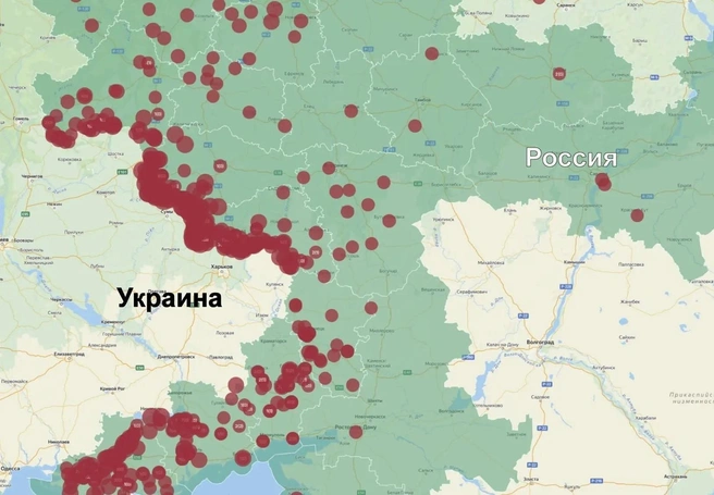 Атаки ВСУ на Россию за неделю с 29 июня по 5 июля | Источник: Родион Мирошник / max.ru