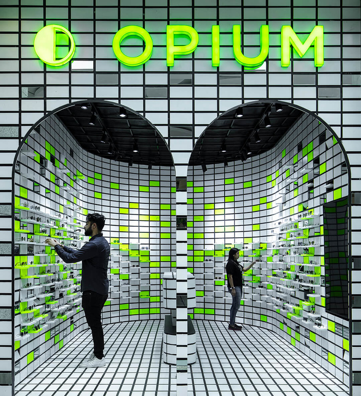 Opium для народа: оптика в стиле оп-арт в Мумбаи (фото 0)