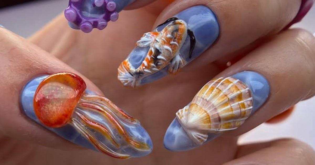 Seafood Buffet Nails&nbsp;&mdash; самый креативный маникюр июля